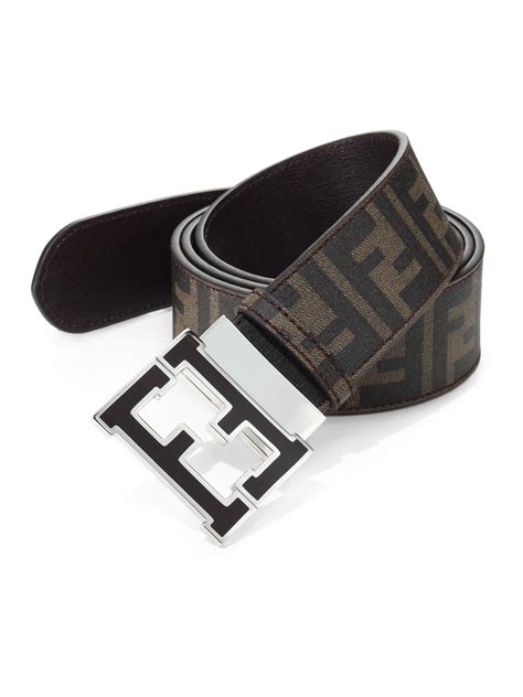 fendi women's belts|Fendi reversible belt women's.